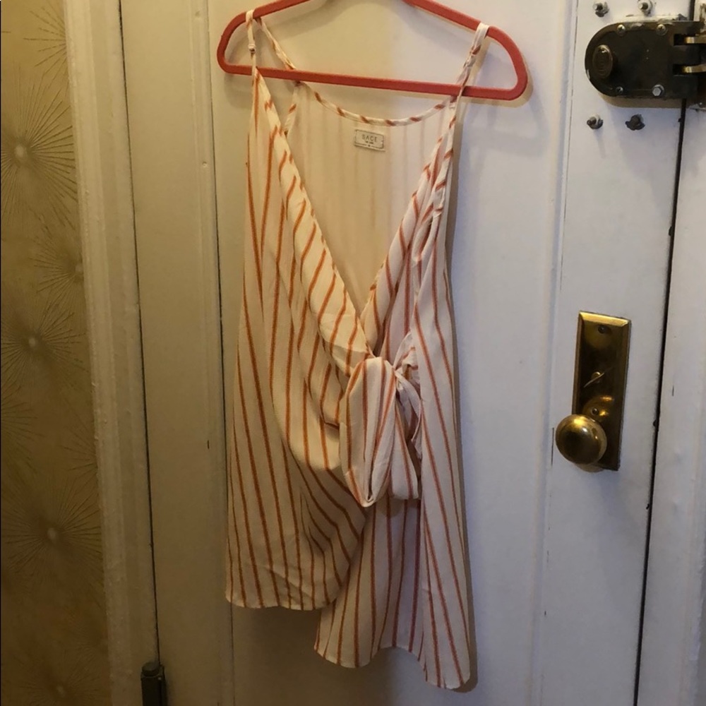 Sage The Label Wrap Dress